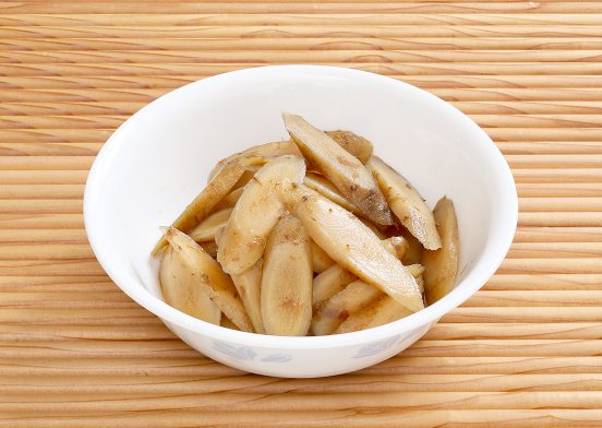鶏とごぼうの生姜スープ